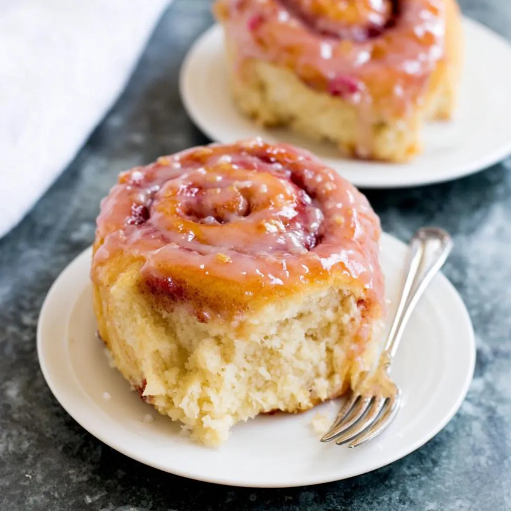 Rhubarb Rolls