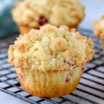 Rhubarb Streusel Muffins