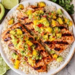 Salmon with Mango Salsa
