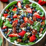 Strawberry Spinach Salad