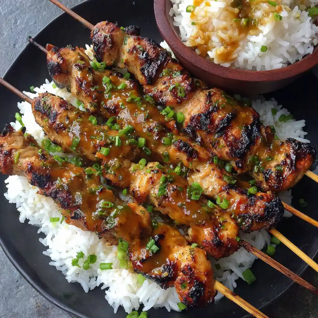 Teriyaki Chicken Skewers