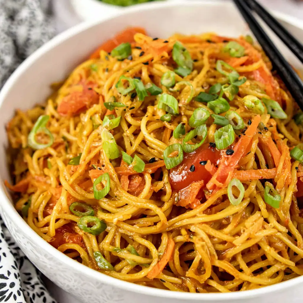 Teriyaki noodles recipe