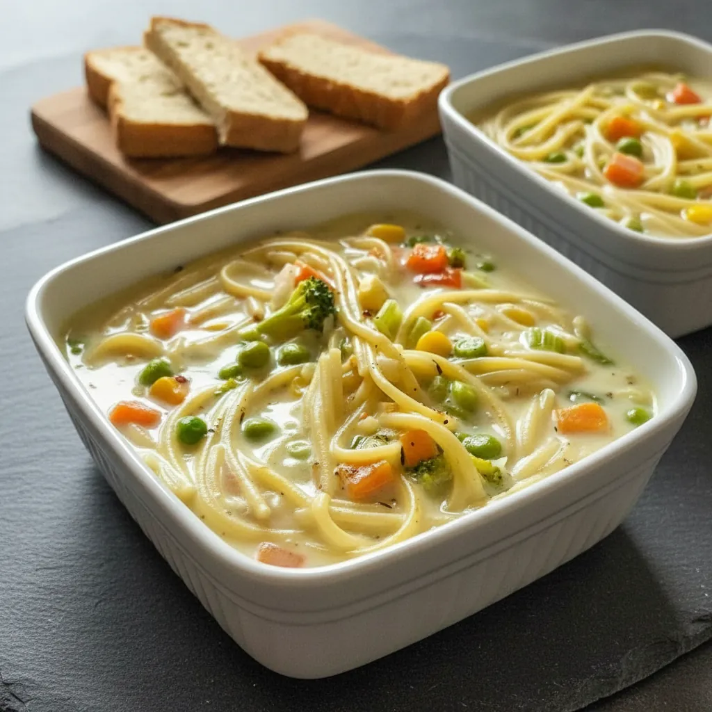 Vegetarian Noodle Soup