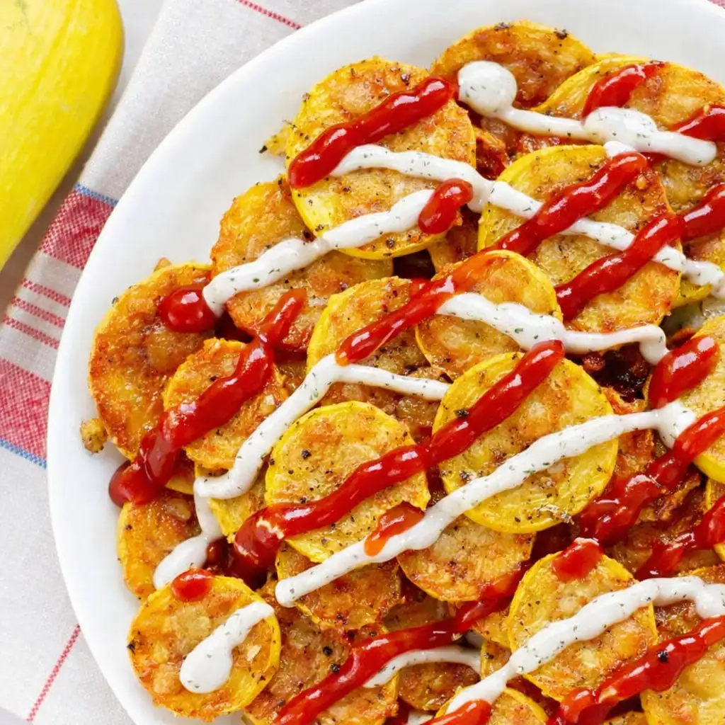 Baked Parmesan Yellow Squash