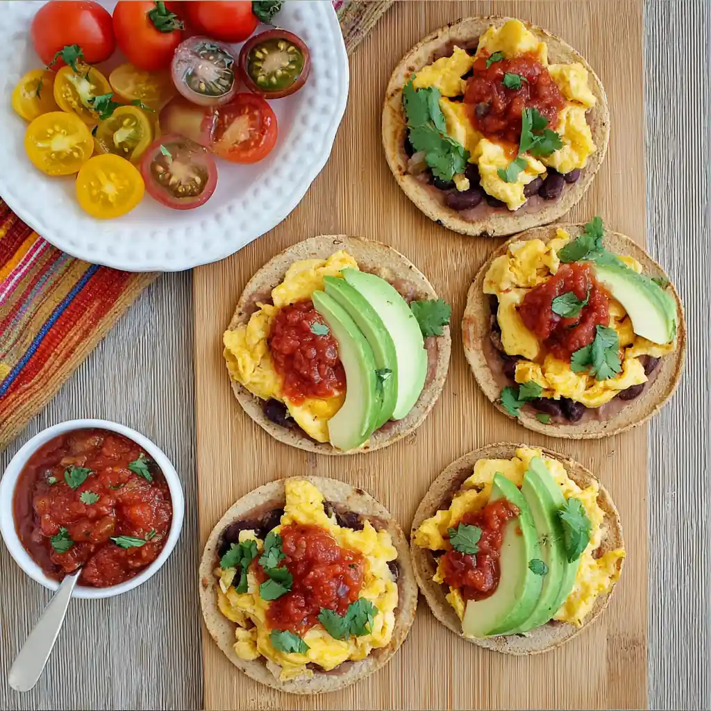 Breakfast Tostadas – Quick & Easy Morning Meal Recipe 4 Breakfast Tostadas
