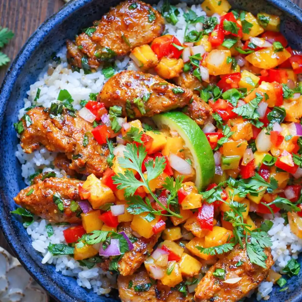Cilantro-Lime Chicken Bowls