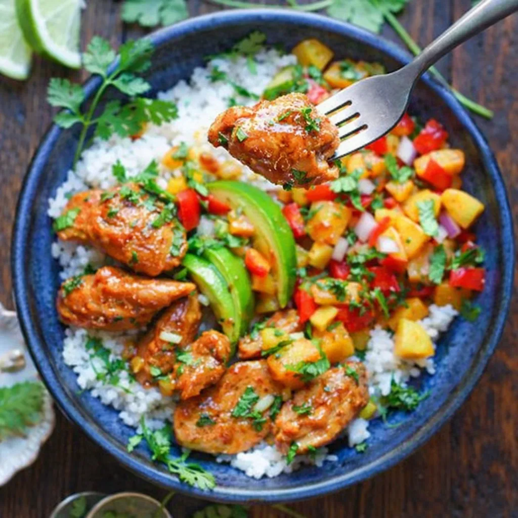 Cilantro-Lime Chicken Bowls