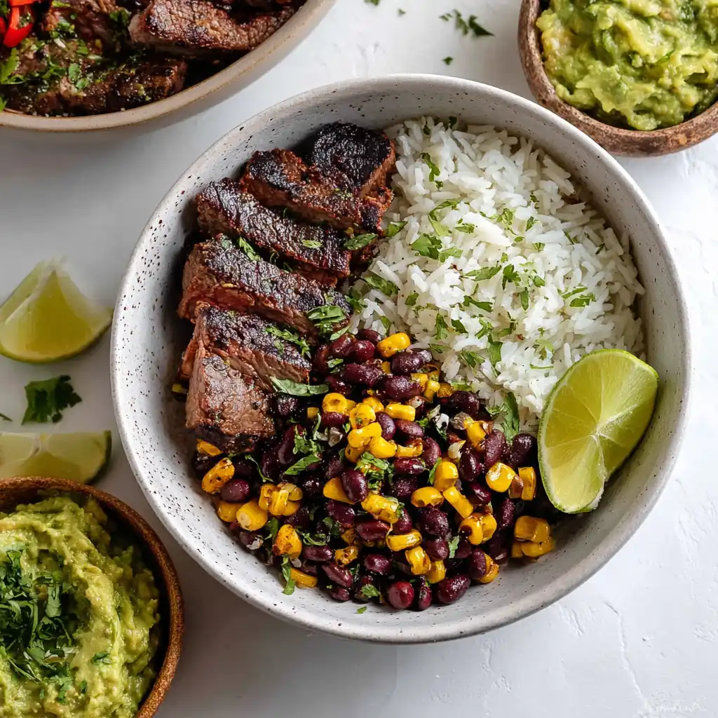 Cilantro Lime Steak Bowls – Amazing Quick & Flavorful Dinner Recipe 4 Cilantro Lime Steak Bowls
