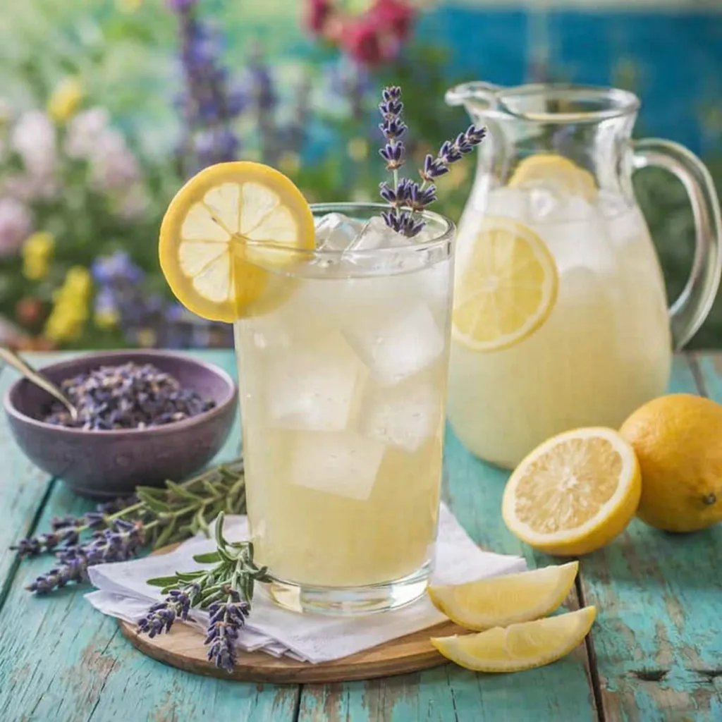 Coconut Lavender Lemonade