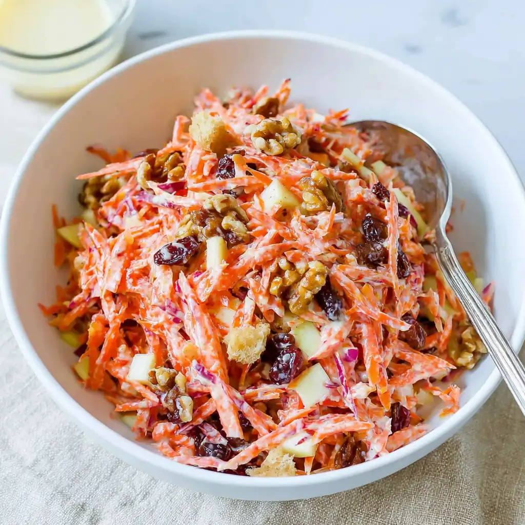 Creamy Carrot Raisin Salad