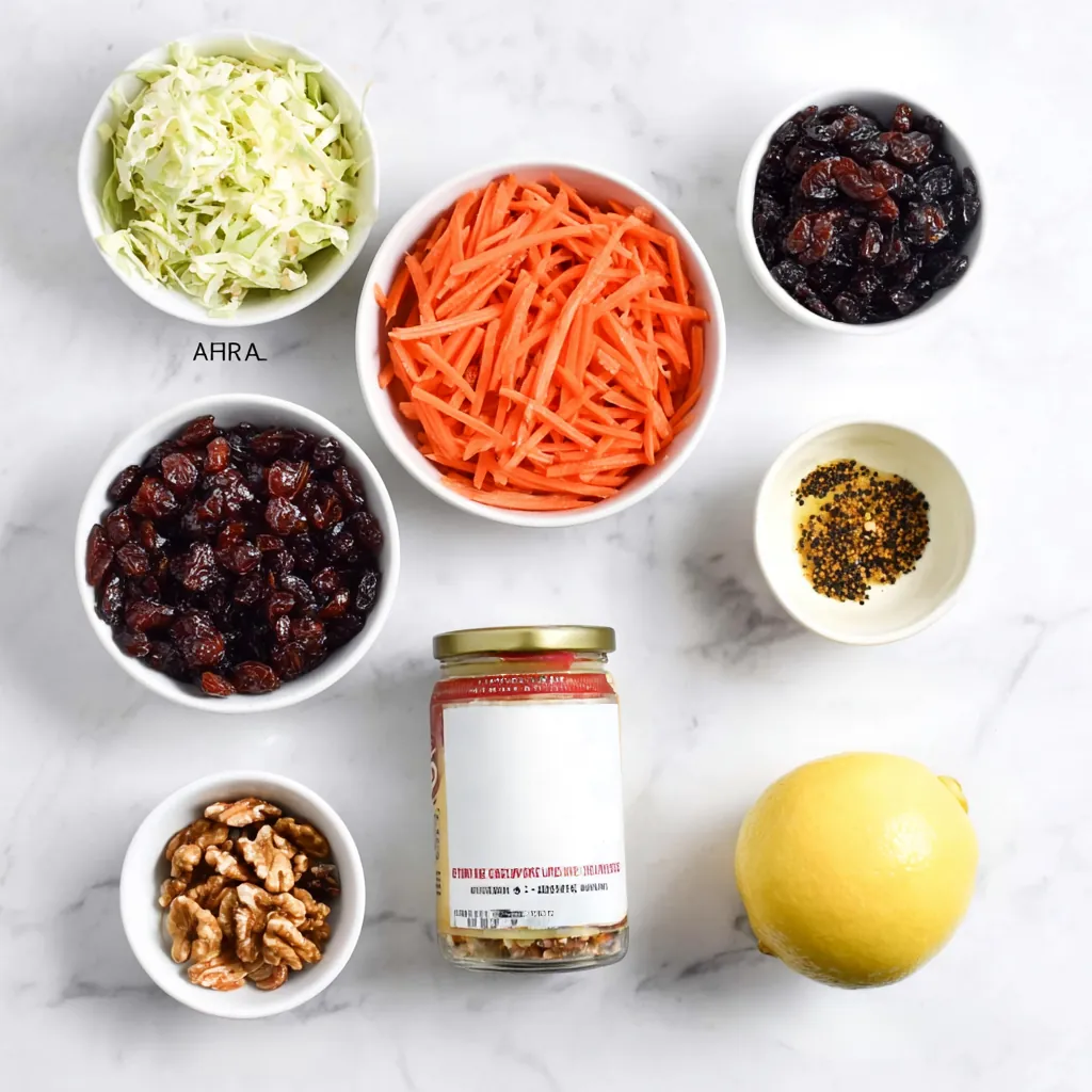 Creamy Carrot Raisin Salad