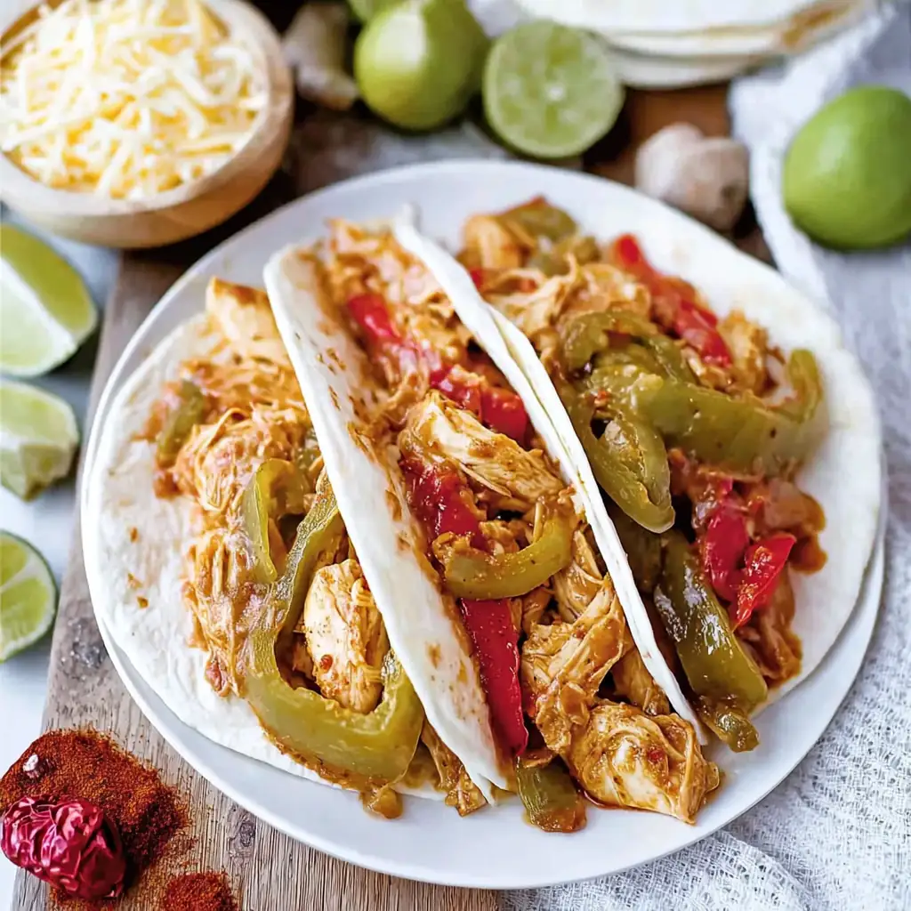 Crockpot Chicken Fajitas