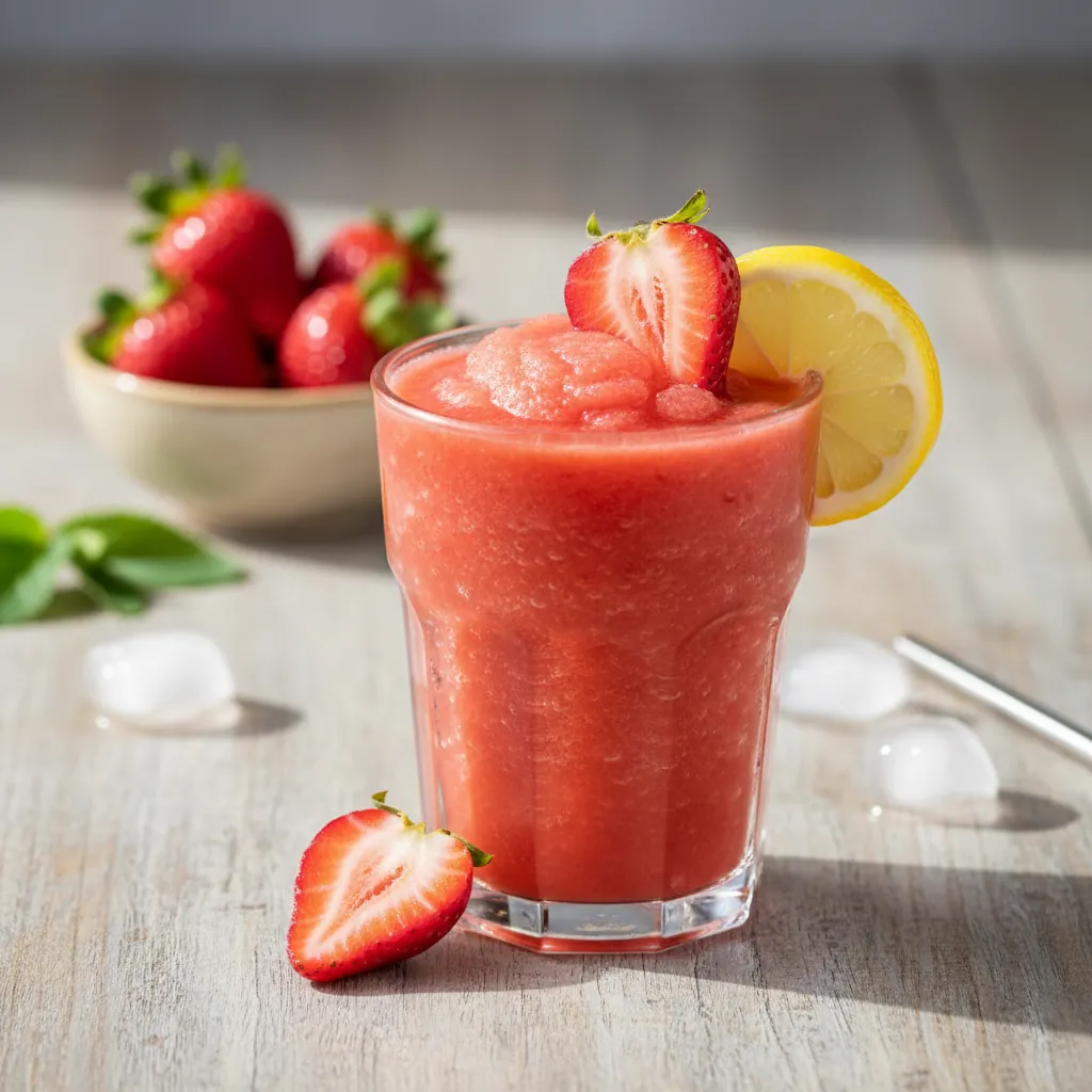 Frozen Strawberry Lemonade