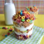 Fruity Pebbles Parfait