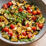Grilled Zucchini Salad