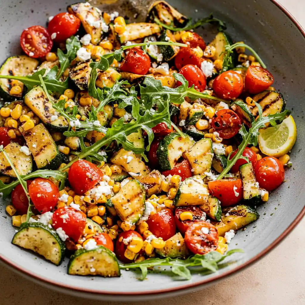 Grilled Zucchini Salad