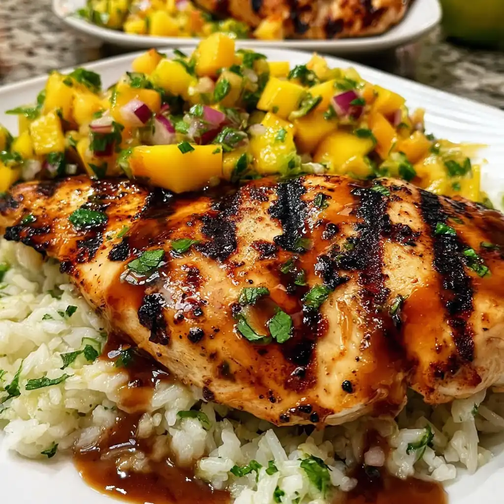 Honey Lime Chicken Mango Salsa – Amazing Tropical Dinner Recipe 4 Honey Lime Chicken Mango Salsa