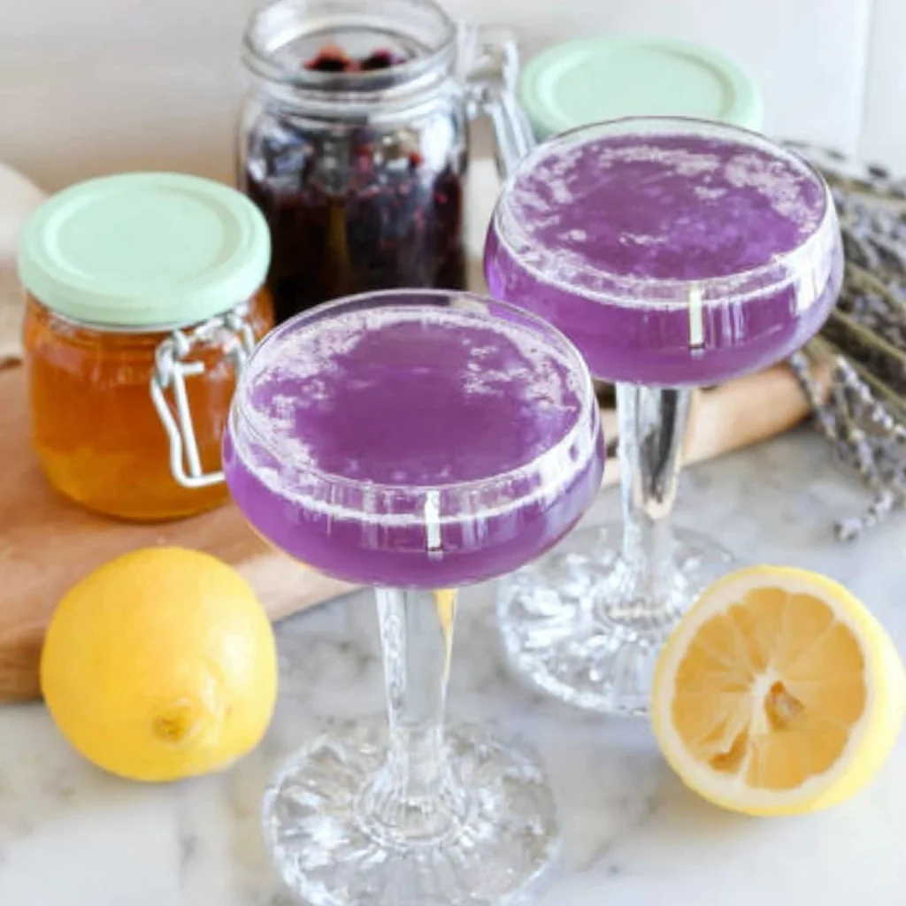 Lavender French 75 Mocktail