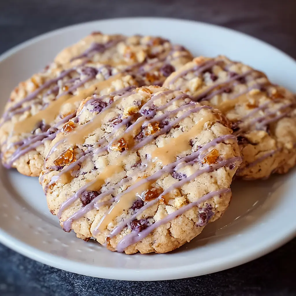 Lavender Honey Crunch Cookies