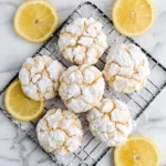 Lemon Crinkle Cookies