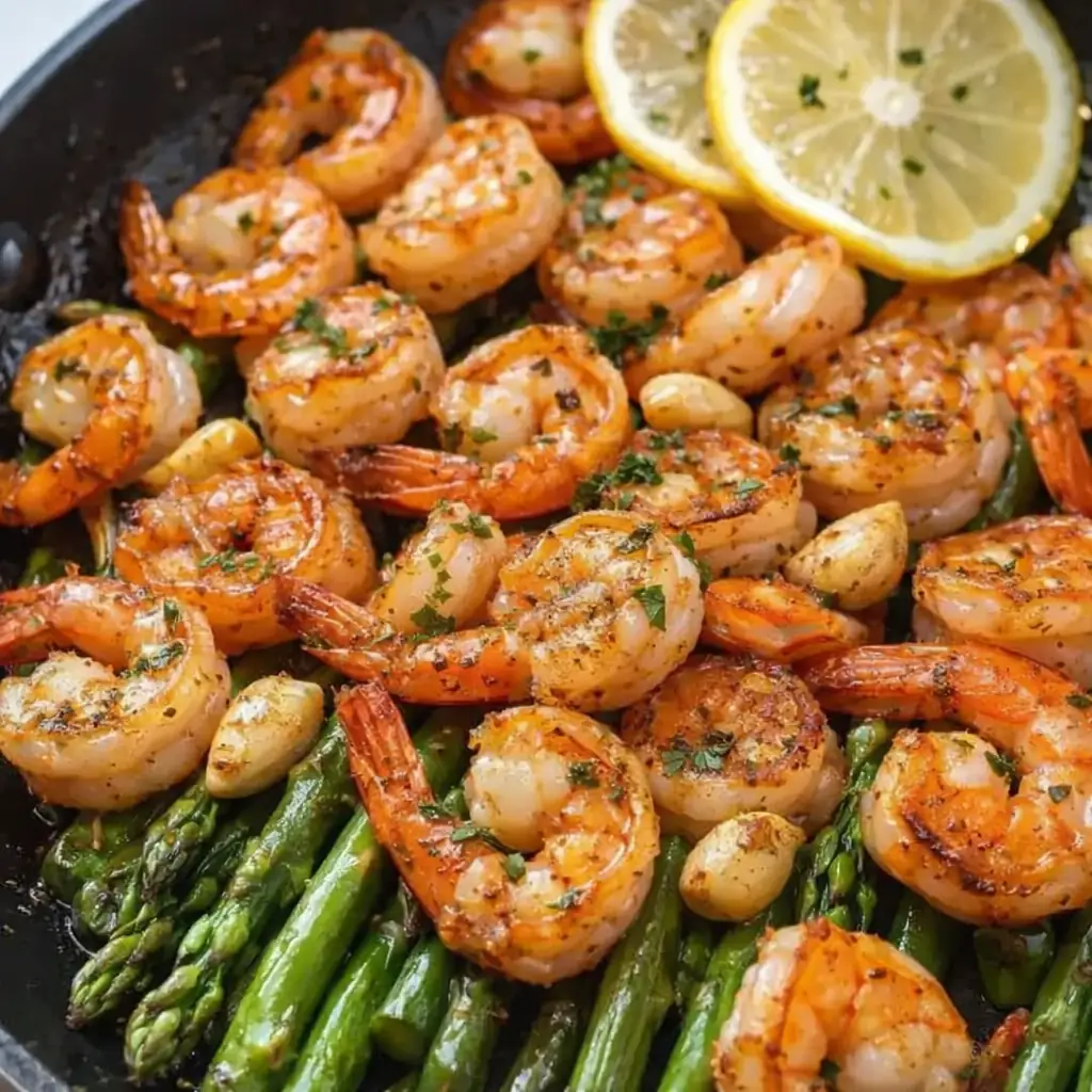 Lemon Garlic Shrimp: Quick and Healthy 20-Minute Dinner 4 Lemon Garlic Shrimp