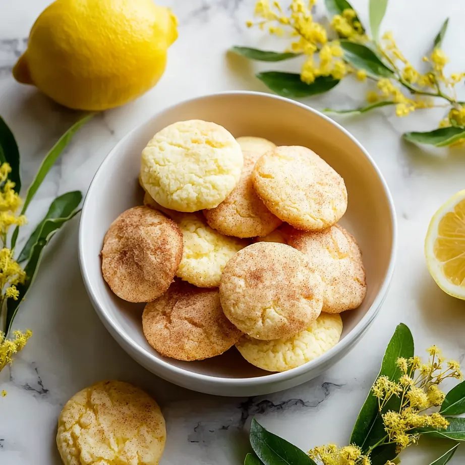 Lemon Snickerdoodles Recipe: Amazing Zesty Cookies You’ll Love 4 Lemon Snickerdoodles