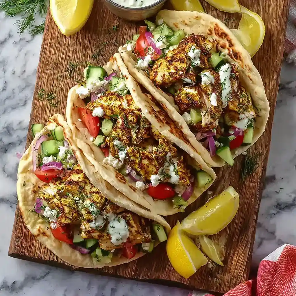 Mediterranean Chicken Tacos: Amazing Fusion Dinner Idea 4 Mediterranean Chicken Tacos
