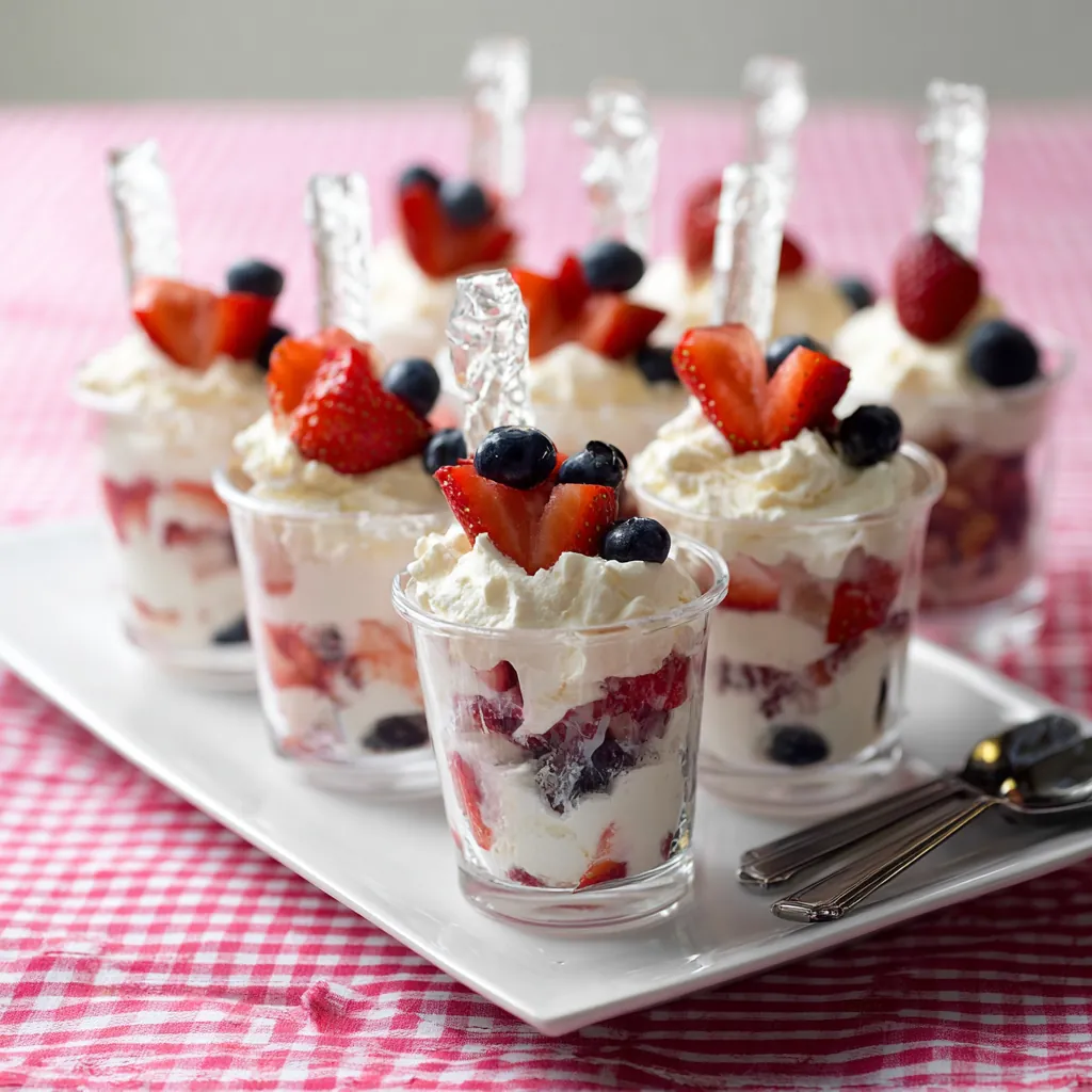 Mini shortcake cups