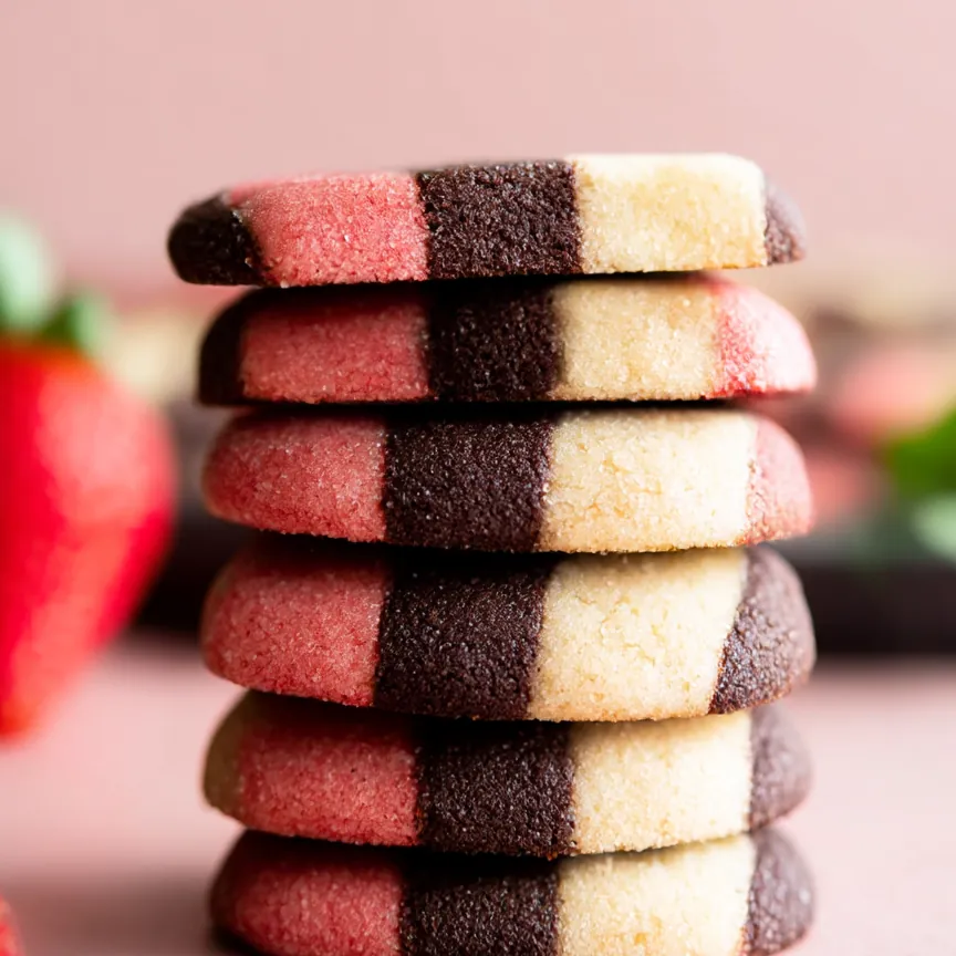 Neapolitan Cookies – Soft Baked Tri-Color Dessert Recipe 4 Neapolitan Cookies