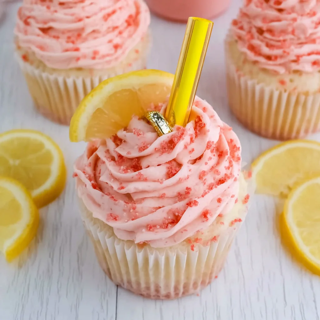 Pink Lemonade Cupcakes That Taste Amazing and Fresh 4 Pink Lemonade Cupcakes