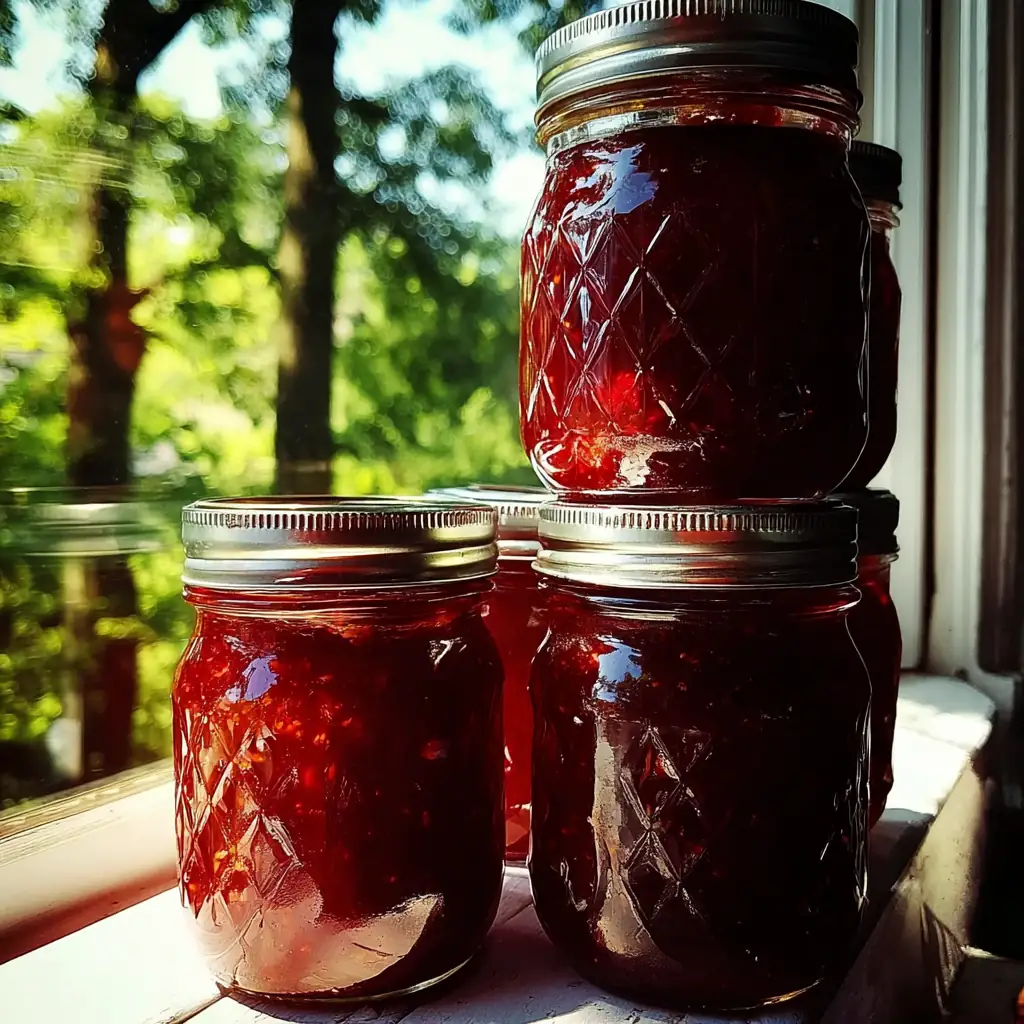 Rhubarb Cinnamon Jam