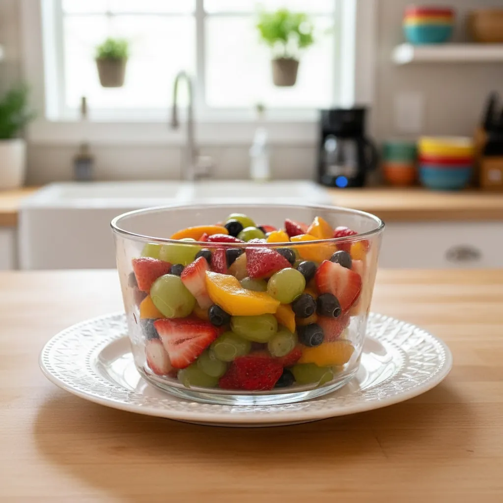 Secret Ingredient Fruit Salad – Amazing Quick Dessert Everyone Loves 4 Secret Ingredient Fruit Salad