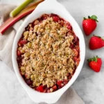 Sweet Strawberry Rhubarb Crisp