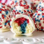 4th of July Cake Balls