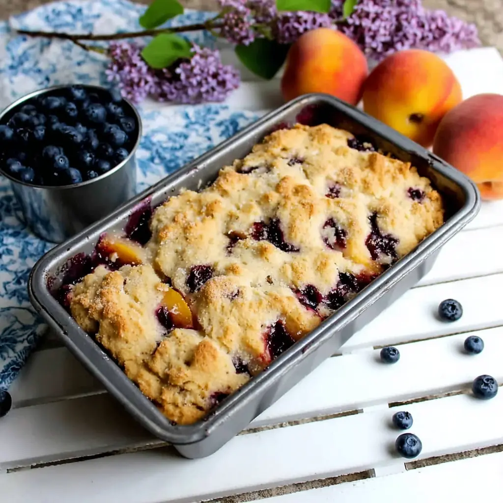 Blueberry Peach Bread: Easy Summer Fruit Loaf Recipe 4 Blueberry Peach Bread