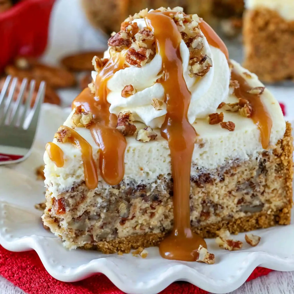 Browned Butter Pecan Cheesecake – A Rich Fall Dessert Worth Baking 4 Browned Butter Pecan Cheesecake