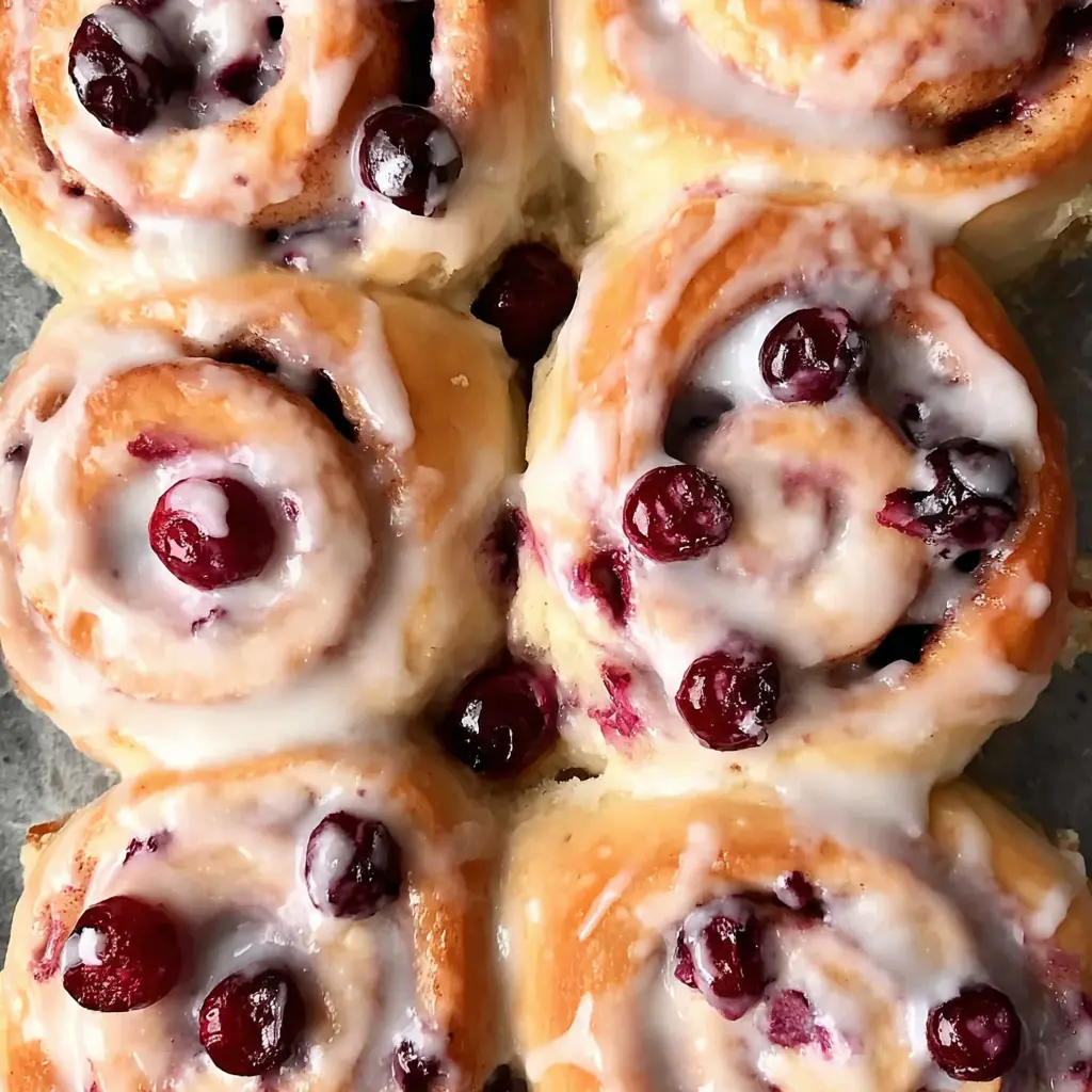 Cherry Cinnamon Rolls