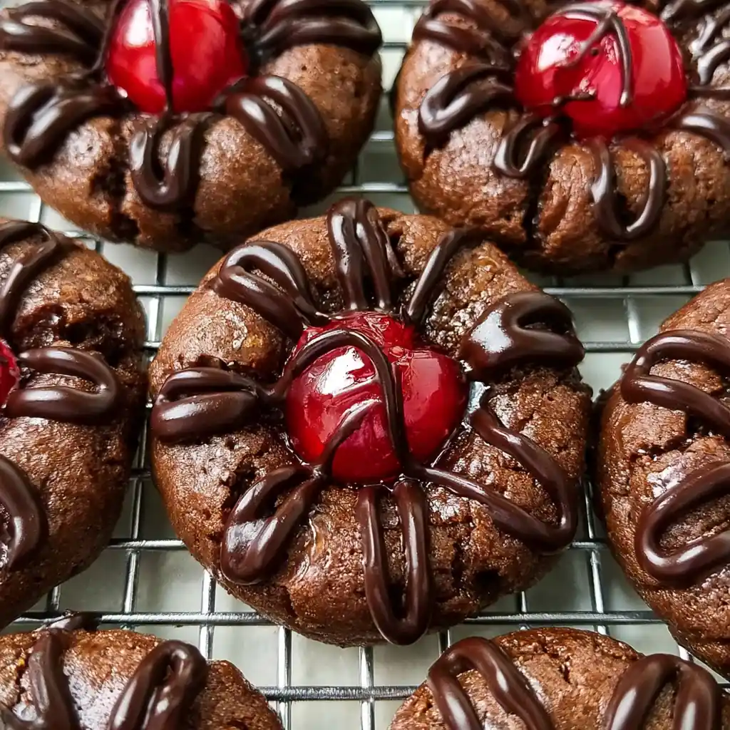 Chocolate Cherry Cookies
