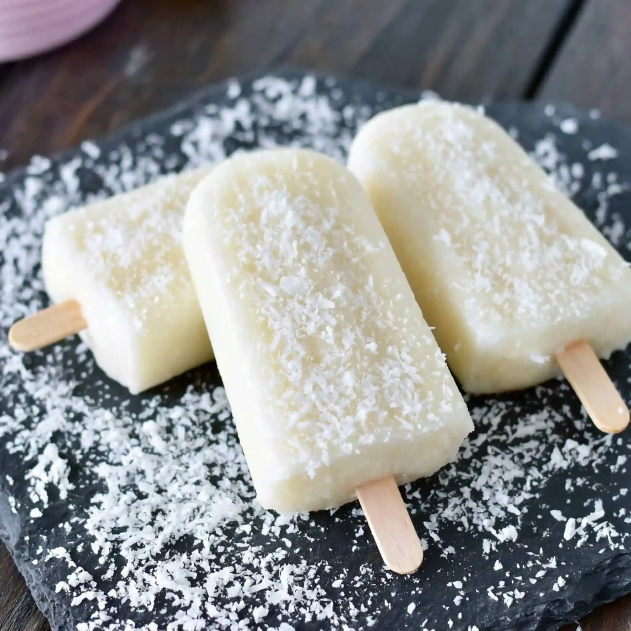 Coconut Mango Popsicles