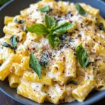 Creamy Lemon Feta Pasta