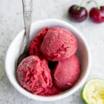 Fresh Cherry Sorbet