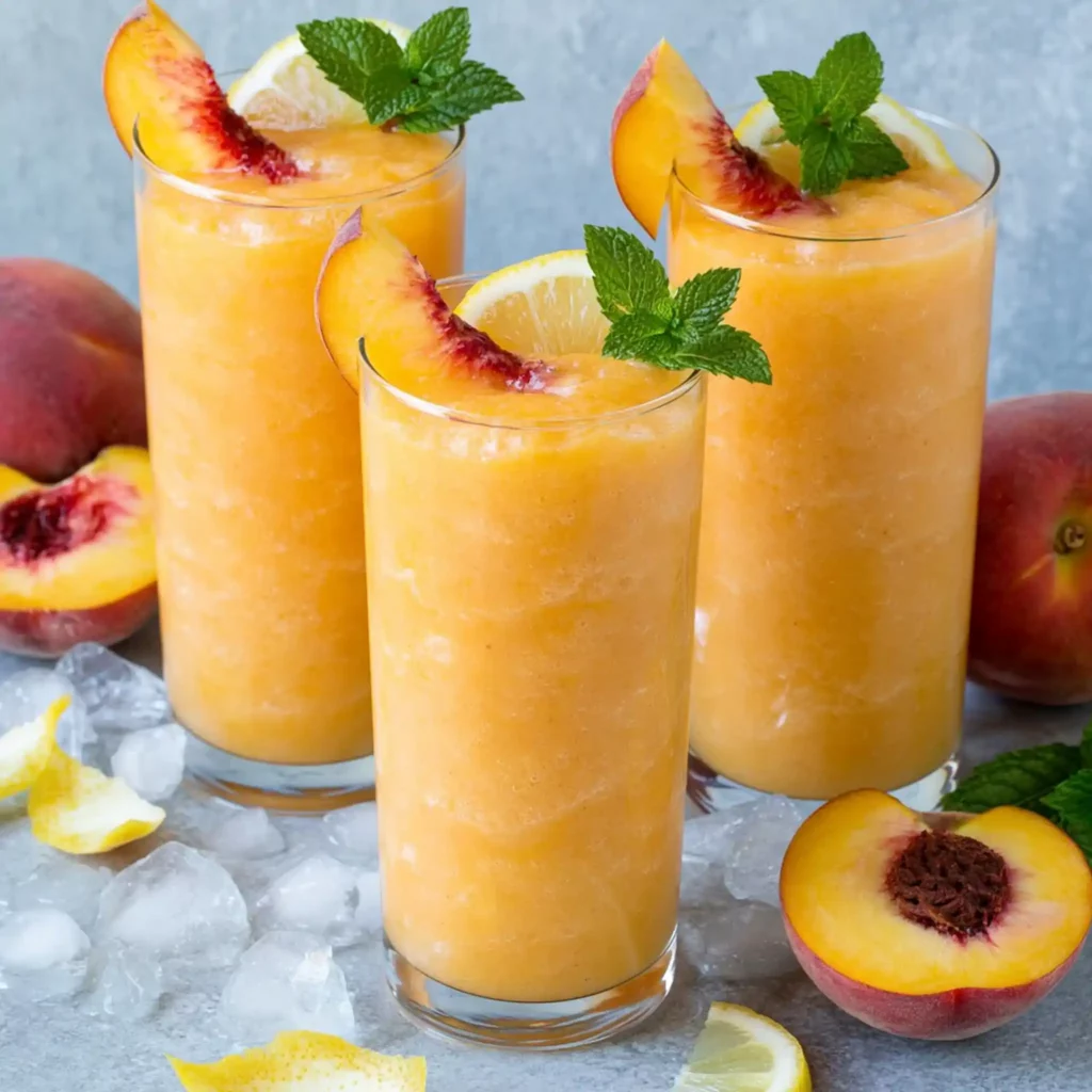 Fresh Peach Lemonade Recipe for a Cool Summer Drink 4 Fresh Peach Lemonade