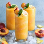 Fresh Peach Lemonade