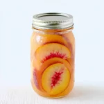 Fresh Peach Syrup