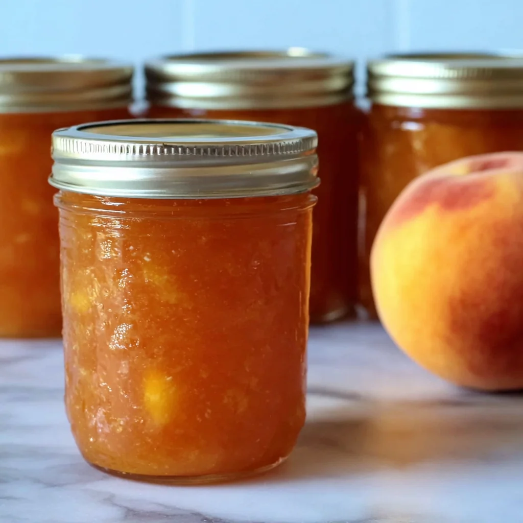 Old Fashioned Peach Jam