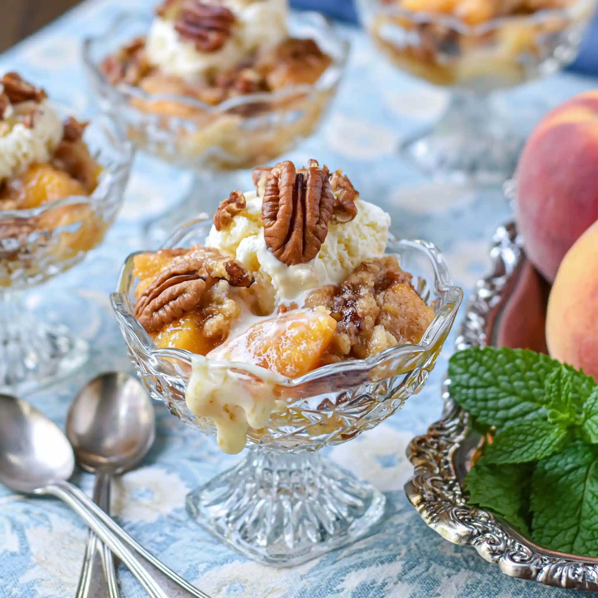 Peach Dump Cake