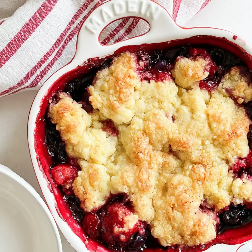 Sweet Cherry Cobbler
