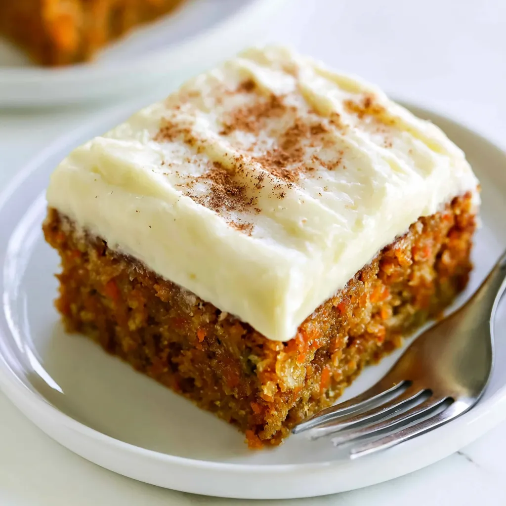 Carrot Cake Bars