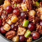 Cinnamon Apple Grape Salad