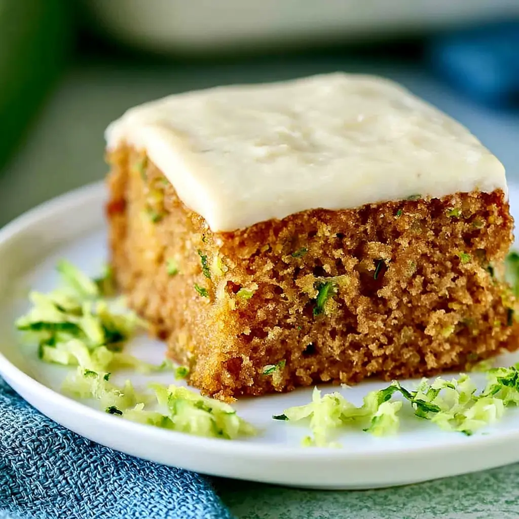 Cream Cheese Frosted Zucchini Cake: A Simple Summer Favorite 4 Cream Cheese Frosted Zucchini Cake